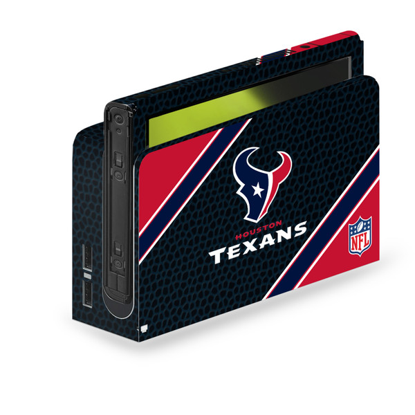 NFL Houston Texans Logo Art Vinyl Sticker Skin Decal Cover for Nintendo Switch OLED Bundle