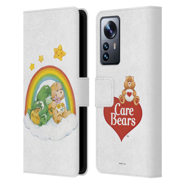 Care Bears Classic Rainbow 2 Leather Book Wallet Case Cover For Xiaomi 12 Pro