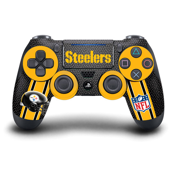 NFL Team 2 Pittsburgh Steelers Vinyl Sticker Skin Decal Cover for Sony DualShock 4 Controller