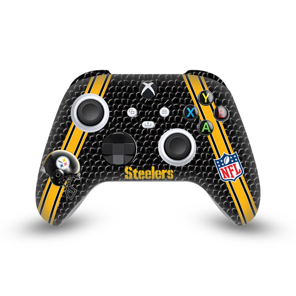 NFL Team 2 Pittsburgh Steelers Vinyl Sticker Skin Decal Cover for Microsoft Xbox Series X / Series S Controller