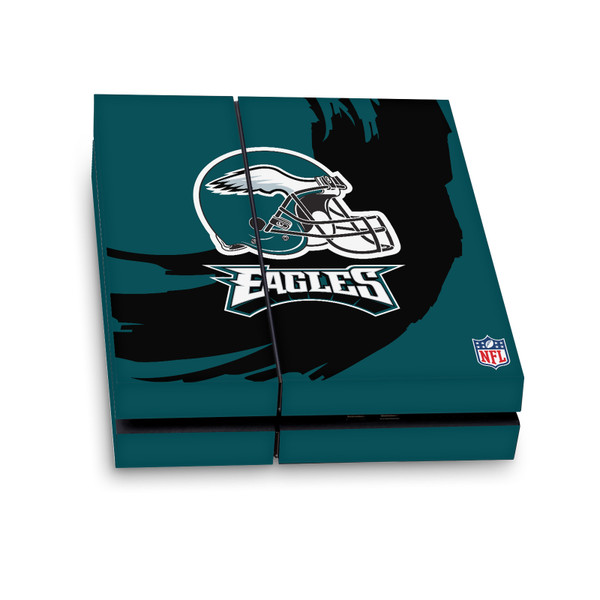 NFL Philadelphia Eagles Sweep Stroke Vinyl Sticker Skin Decal Cover for Sony PS4 Console