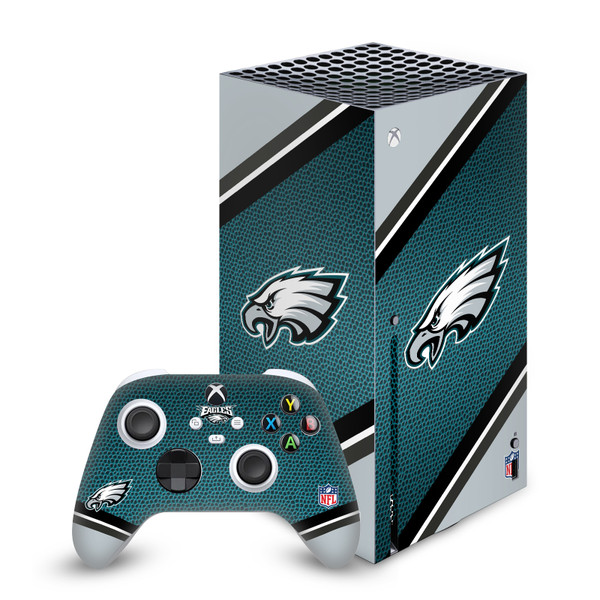 NFL Philadelphia Eagles Logo Art Vinyl Sticker Skin Decal Cover for Microsoft Series X Console & Controller