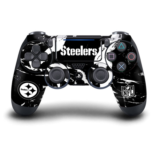 NFL Pittsburgh Steelers Marble Vinyl Sticker Skin Decal Cover for Sony DualShock 4 Controller