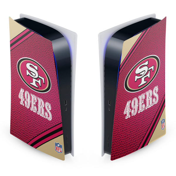 NFL San Francisco 49ers Logo Art Vinyl Sticker Skin Decal Cover for Sony PS5 Digital Edition Console
