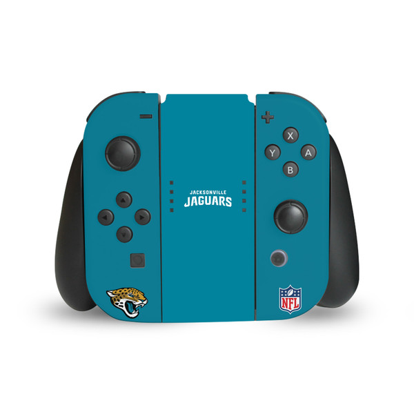 NFL Jacksonville Jaguars Plain Vinyl Sticker Skin Decal Cover for Nintendo Switch Joy Controller