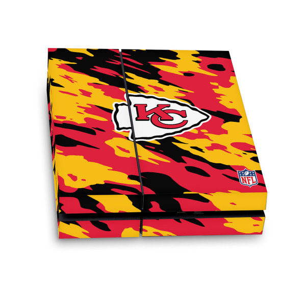 NFL Kansas City Chiefs Camou Vinyl Sticker Skin Decal Cover for Sony PS4 Console