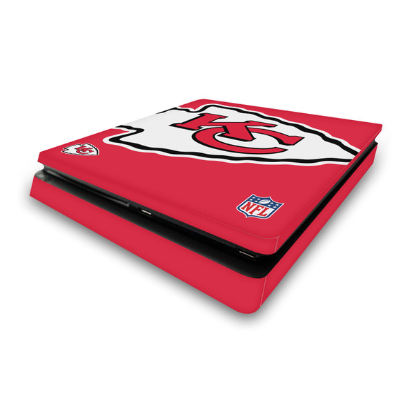 NFL Kansas City Chiefs Oversize Vinyl Sticker Skin Decal Cover for Sony PS4 Slim Console