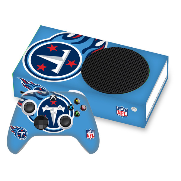 NFL Tennessee Titans Oversize Vinyl Sticker Skin Decal Cover for Microsoft Series S Console & Controller
