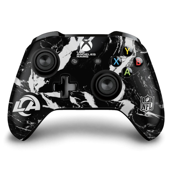 NFL Los Angeles Rams Marble Vinyl Sticker Skin Decal Cover for Microsoft Xbox One S / X Controller