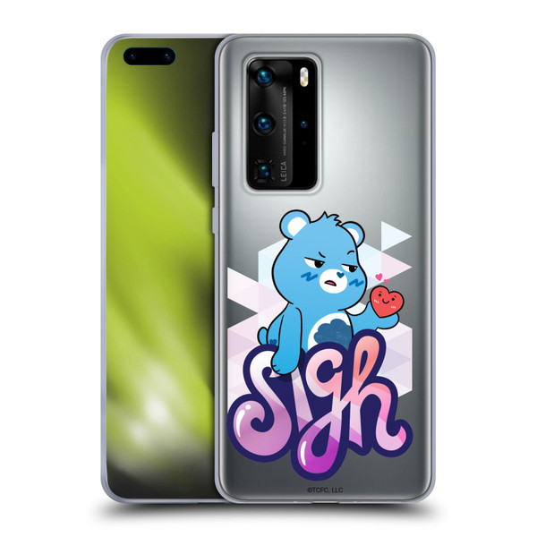 Care Bears Graphics Grumpy Soft Gel Case for Huawei P40 Pro / P40 Pro Plus 5G