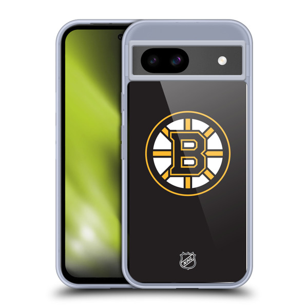 NHL Boston Bruins Plain Soft Gel Case for Google Pixel 8a