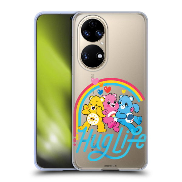 Care Bears Graphics Group Hug Life Soft Gel Case for Huawei P50