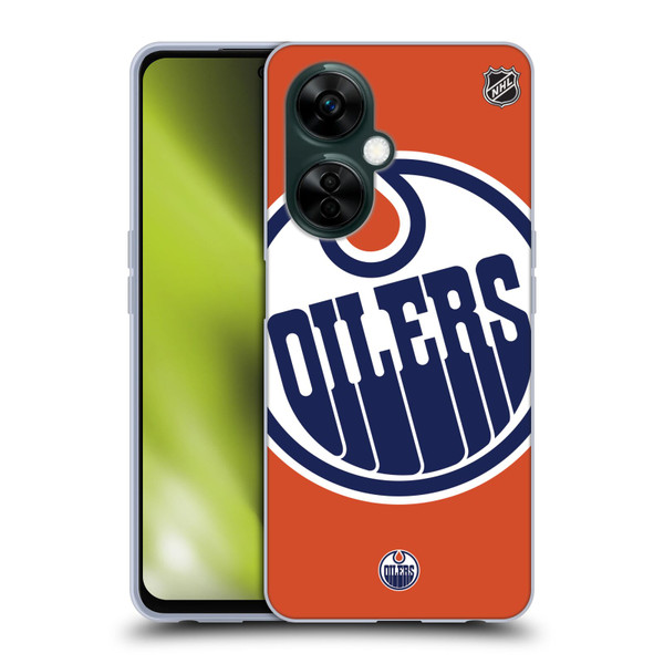 NHL Edmonton Oilers Oversized Soft Gel Case for OnePlus Nord N30