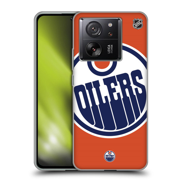 NHL Edmonton Oilers Oversized Soft Gel Case for Xiaomi 13T 5G / 13T Pro 5G