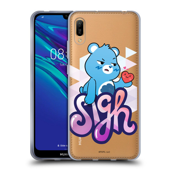 Care Bears Graphics Grumpy Soft Gel Case for Huawei Y6 Pro (2019)