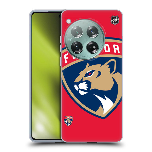 NHL Florida Panthers Oversized Soft Gel Case for OnePlus 12