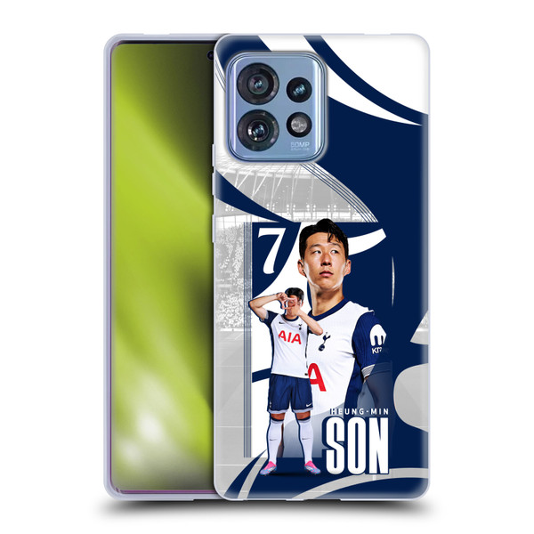 Tottenham Hotspur F.C. 2024/25 First Team Son Heung-Min Soft Gel Case for Motorola Moto Edge 40 Pro/Plus 2023