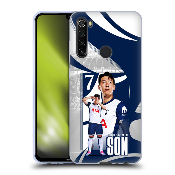 Tottenham Hotspur F.C. 2024/25 First Team Son Heung-Min Soft Gel Case for Xiaomi Redmi Note 8T