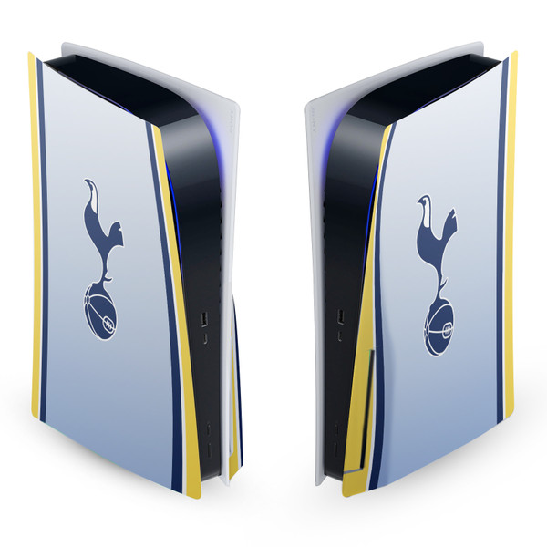 Tottenham Hotspur F.C. 2024/25 Badge Kit Away Vinyl Sticker Skin Decal Cover for Sony PS5 Disc Edition Console