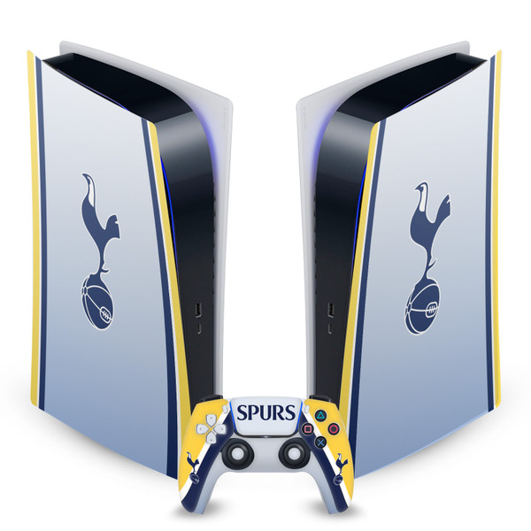Tottenham Hotspur F.C. 2024/25 Badge Kit Away Vinyl Sticker Skin Decal Cover for Sony PS5 Digital Edition Bundle