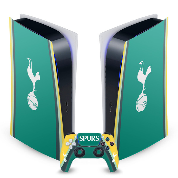 Tottenham Hotspur F.C. 2024/25 Badge Kit Third Vinyl Sticker Skin Decal Cover for Sony PS5 Digital Edition Bundle