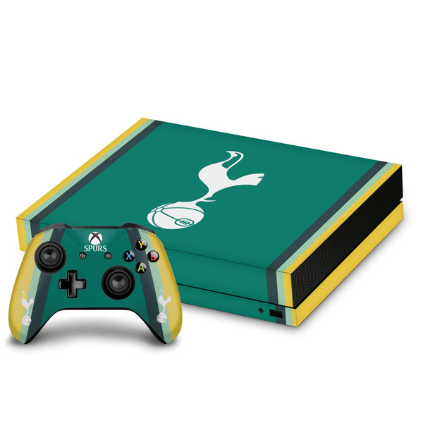 Tottenham Hotspur F.C. 2024/25 Badge Kit Third Vinyl Sticker Skin Decal Cover for Microsoft Xbox One X Bundle