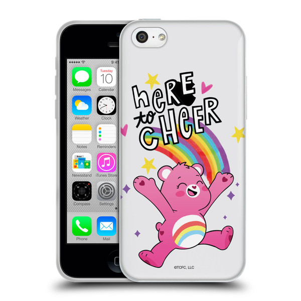 Care Bears Graphics Cheer Soft Gel Case for Apple iPhone 5c