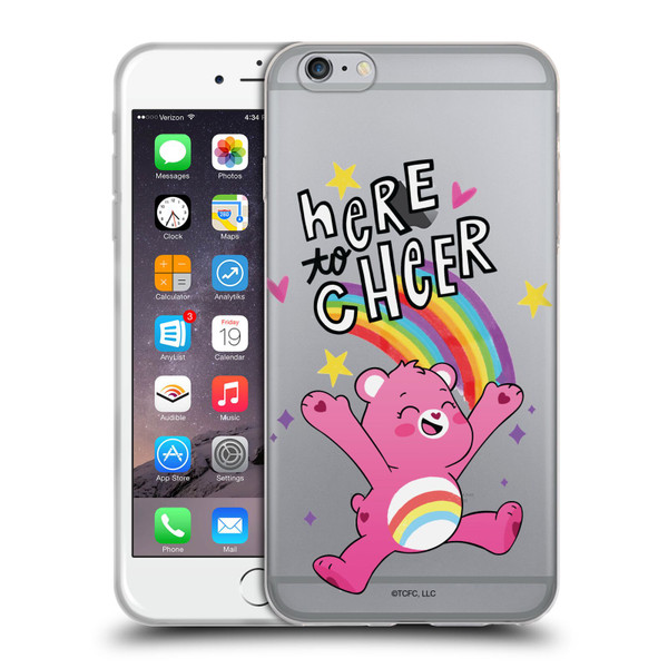 Care Bears Graphics Cheer Soft Gel Case for Apple iPhone 6 Plus / iPhone 6s Plus