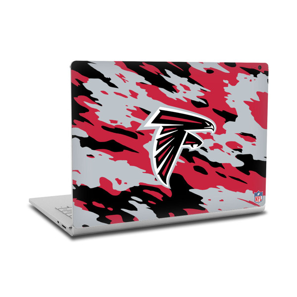 NFL Atlanta Falcons Camou Vinyl Sticker Skin Decal Cover for Microsoft Surface Book 2