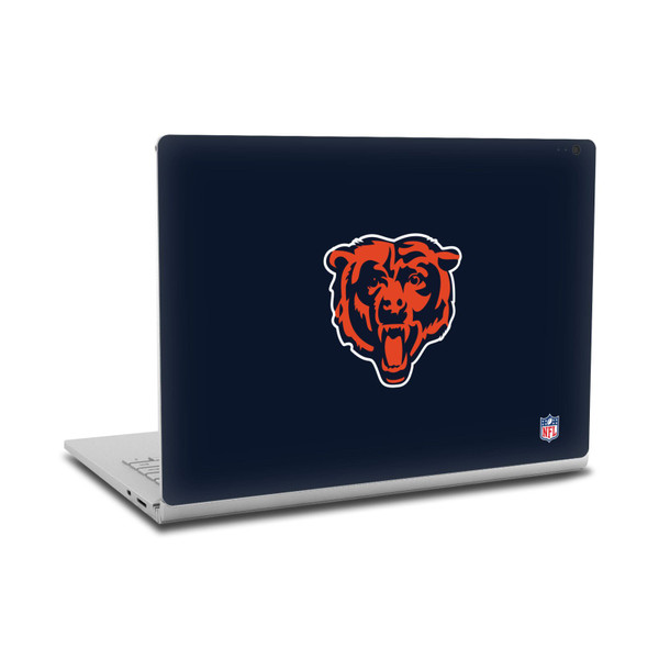 NFL Chicago Bears Plain Vinyl Sticker Skin Decal Cover for Microsoft Surface Book 2
