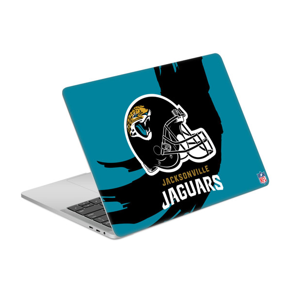NFL Jacksonville Jaguars Sweep Stroke Vinyl Sticker Skin Decal Cover for Apple MacBook Pro 13.3" A1708