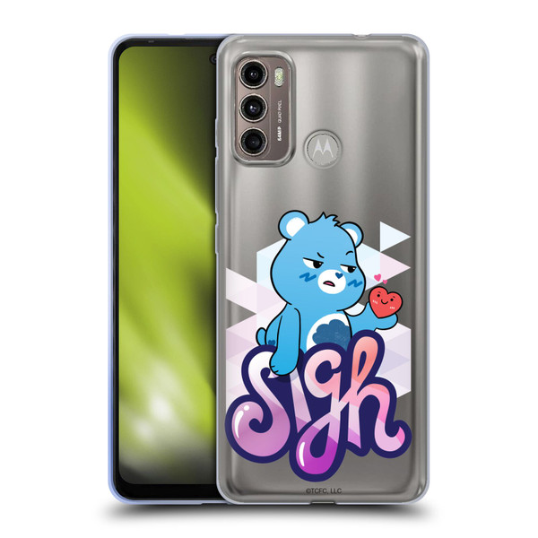 Care Bears Graphics Grumpy Soft Gel Case for Motorola Moto G60 / Moto G40 Fusion