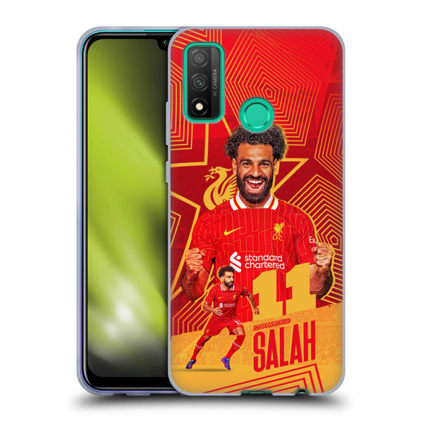 Liverpool Football Club 2024/25 First Team Mohamed Salah Soft Gel Case for Huawei P Smart (2020)