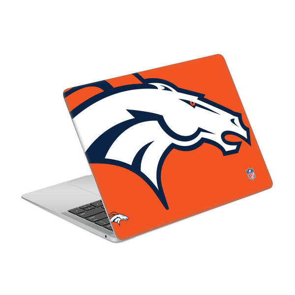 NFL Denver Broncos Oversize Vinyl Sticker Skin Decal Cover for Apple MacBook Air 13.3" A1932/A2179