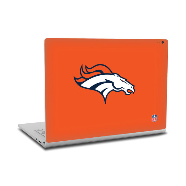 NFL Denver Broncos Plain Vinyl Sticker Skin Decal Cover for Microsoft Surface Book 2