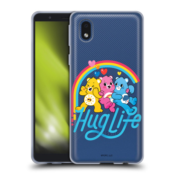 Care Bears Graphics Group Hug Life Soft Gel Case for Samsung Galaxy A01 Core (2020)