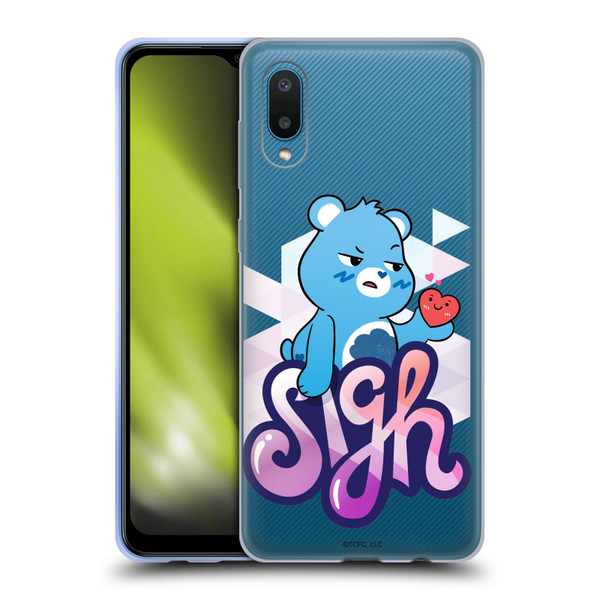 Care Bears Graphics Grumpy Soft Gel Case for Samsung Galaxy A02/M02 (2021)
