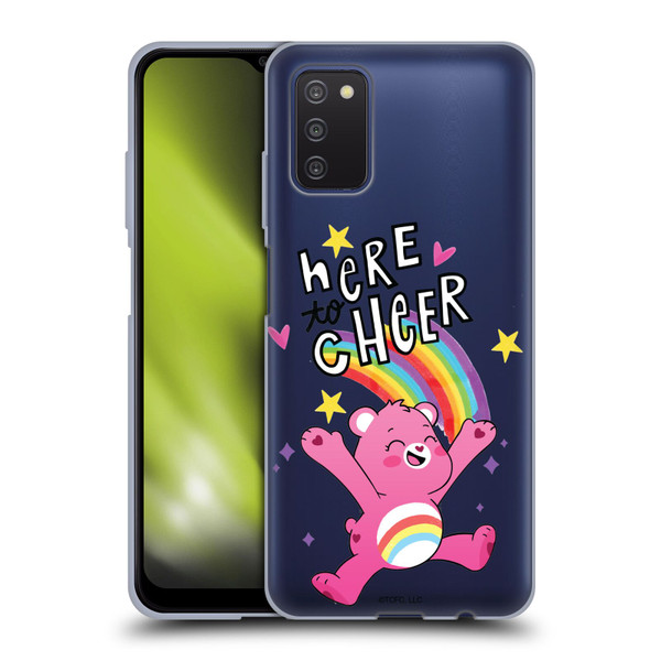 Care Bears Graphics Cheer Soft Gel Case for Samsung Galaxy A03s (2021)