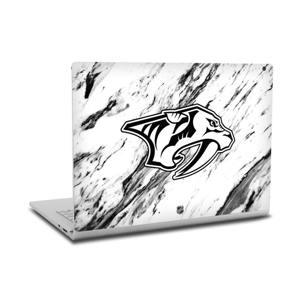 NHL Nashville Predators Marble Vinyl Sticker Skin Decal Cover for Microsoft Surface Book 2