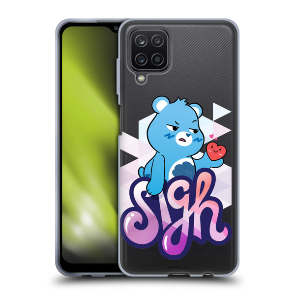 Care Bears Graphics Grumpy Soft Gel Case for Samsung Galaxy A12 (2020)