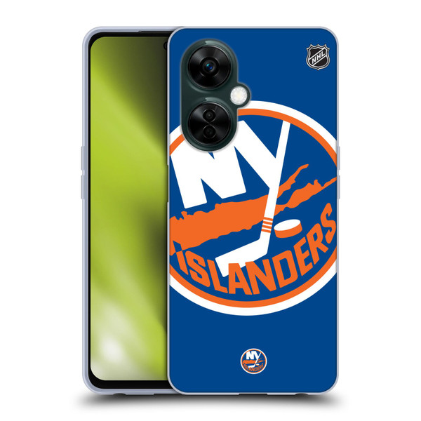 NHL New York Islanders Oversized Soft Gel Case for OnePlus Nord N30