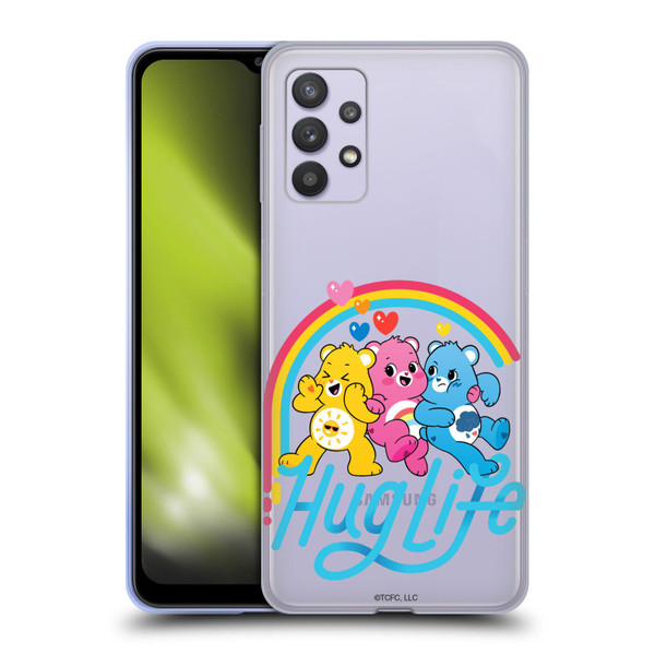 Care Bears Graphics Group Hug Life Soft Gel Case for Samsung Galaxy A32 5G / M32 5G (2021)