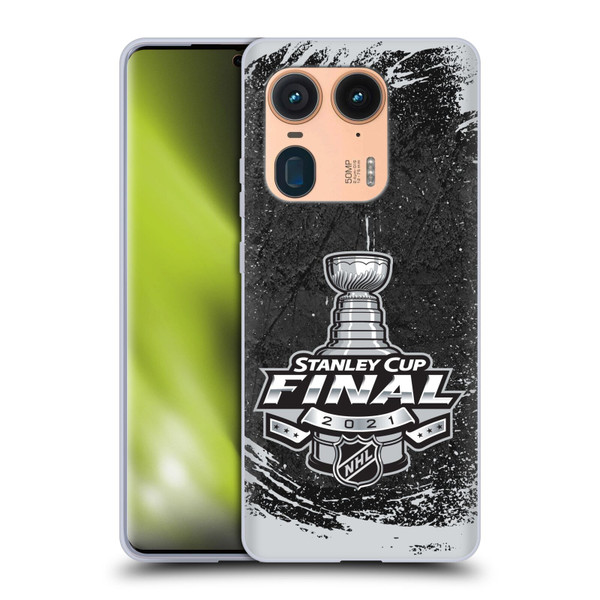 NHL 2021 Stanley Cup Final Distressed Soft Gel Case for Motorola Edge 50 Ultra/X50 Ultra