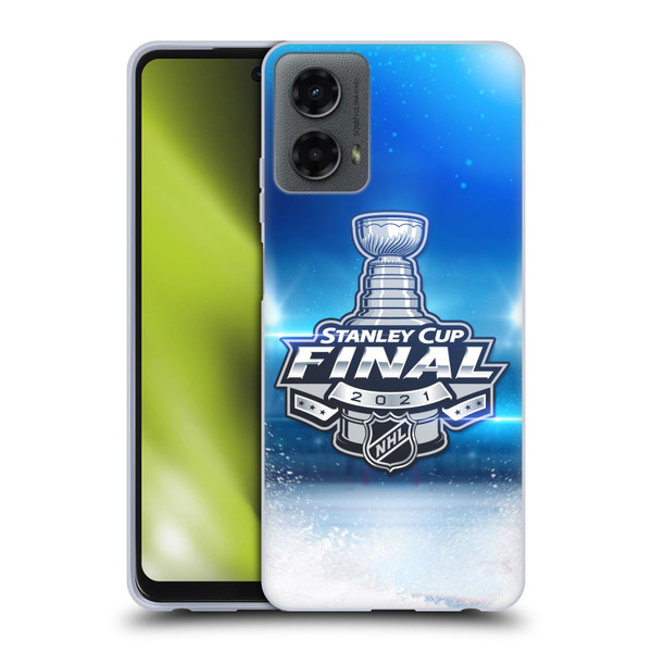 NHL 2021 Stanley Cup Final Stadium Soft Gel Case for Motorola Moto G (2024)