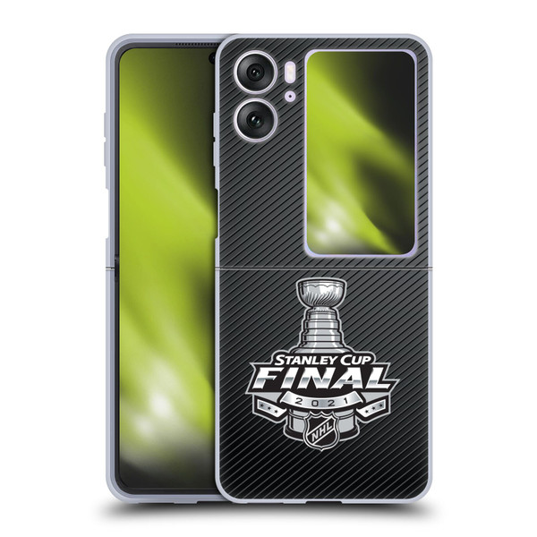 NHL 2021 Stanley Cup Final Stripes Soft Gel Case for OPPO Find N2 Flip