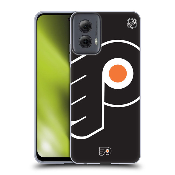 NHL Philadelphia Flyers Oversized Soft Gel Case for Motorola Moto G Power (2024)