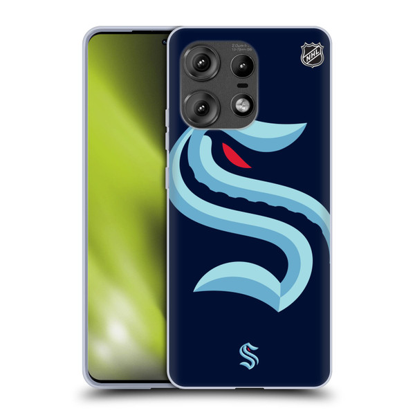 NHL Seattle Kraken Oversized Soft Gel Case for Motorola Edge 50 Pro