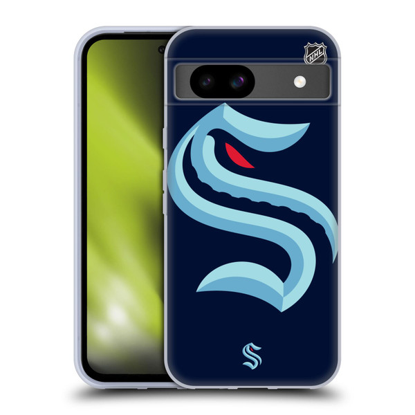 NHL Seattle Kraken Oversized Soft Gel Case for Google Pixel 8a