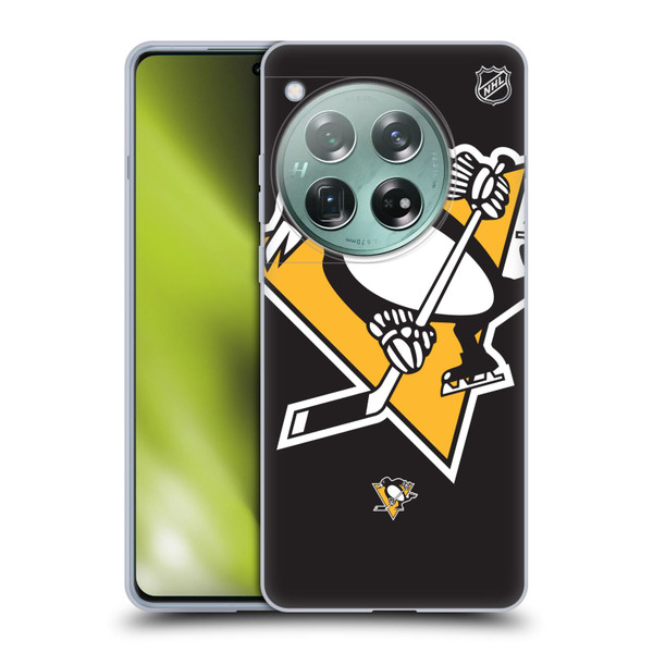 NHL Pittsburgh Penguins Oversized Soft Gel Case for OnePlus 12