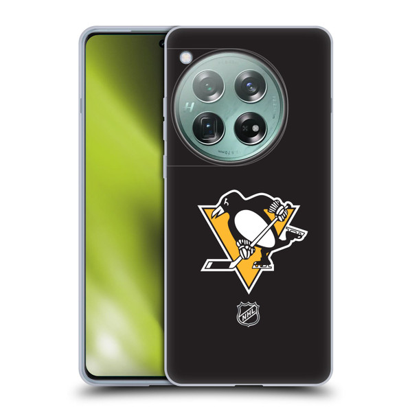 NHL Pittsburgh Penguins Plain Soft Gel Case for OnePlus 12